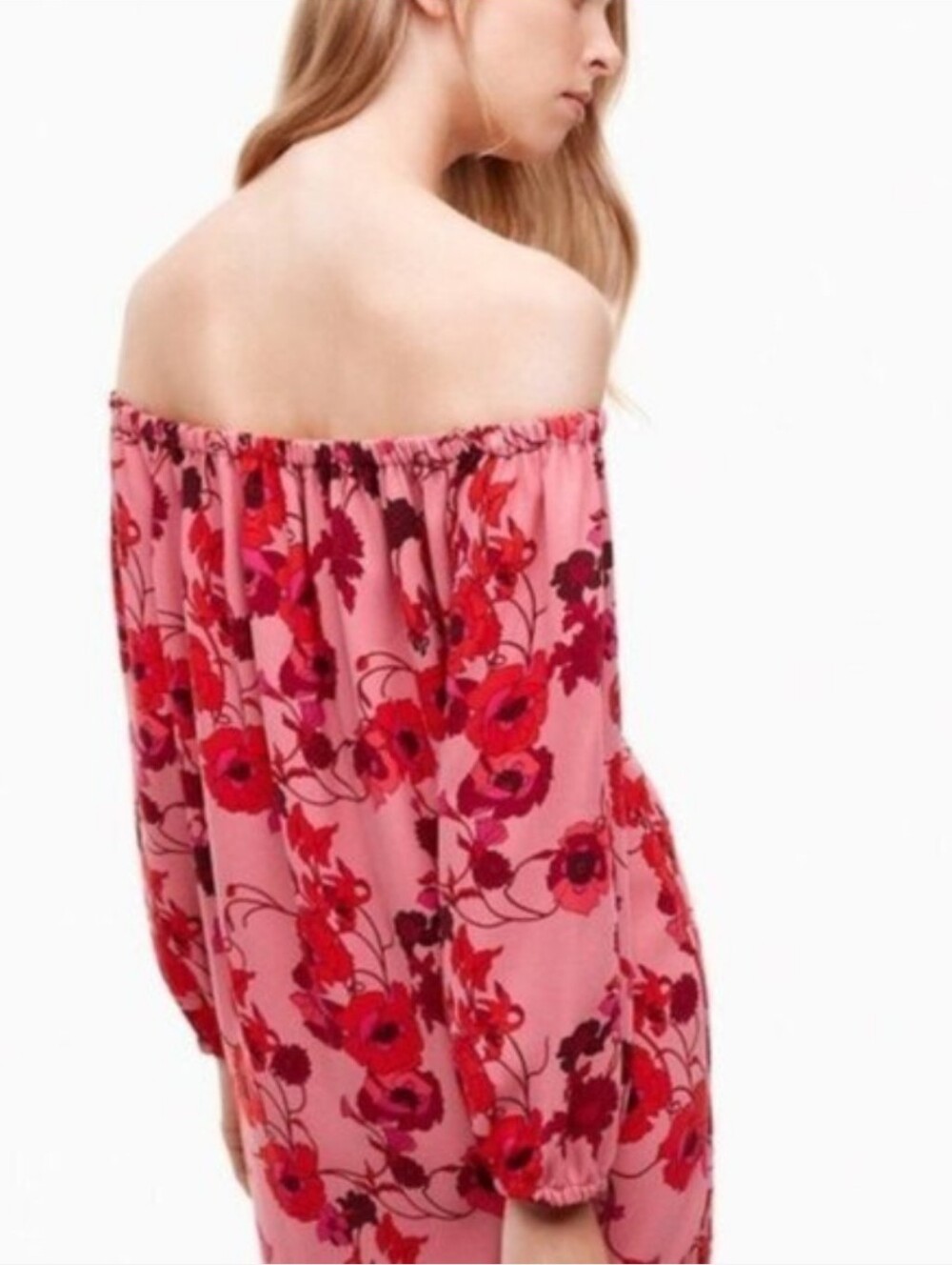 Aritzia Wilfred Tillé Off-The-Shoulder Mini Dress large